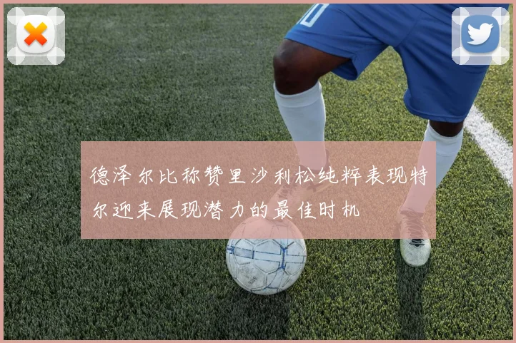 德泽尔比称赞里沙利松纯粹表现特尔迎来展现潜力的最佳时机